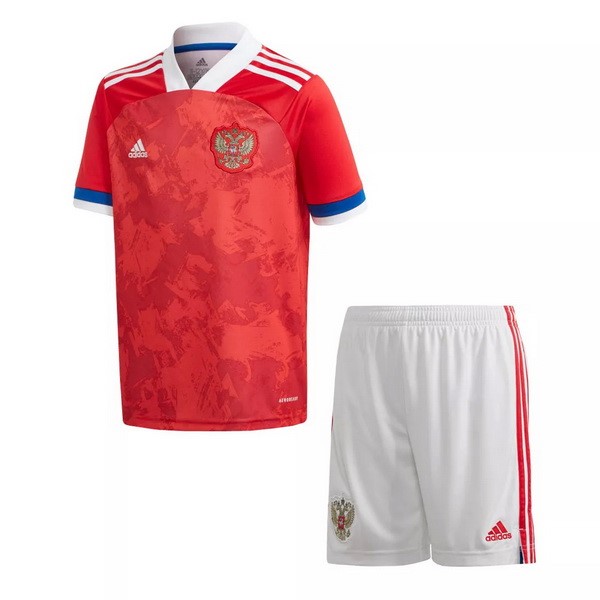 Camiseta Rusia Primera equipo Niño 2020 Rojo Blanco